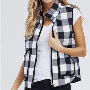 Buffalo Plaid Vest 3X